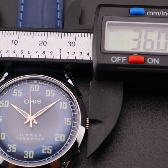 Oris Vintage Swiss 17 Jewels Hand-Wound Mechanical Men's Watch  - FREE SHIPPING - Picture 8 of 12